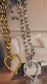 CHANSUTTPEARLS - LARGE OPEN HEART NECKLACE