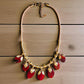 Agate Stone Beaded Boho Collar Necklace