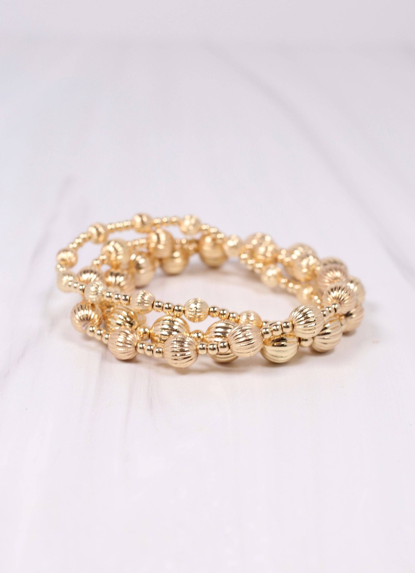 Caroline Hill - Shedric Bracelet Set GOLD