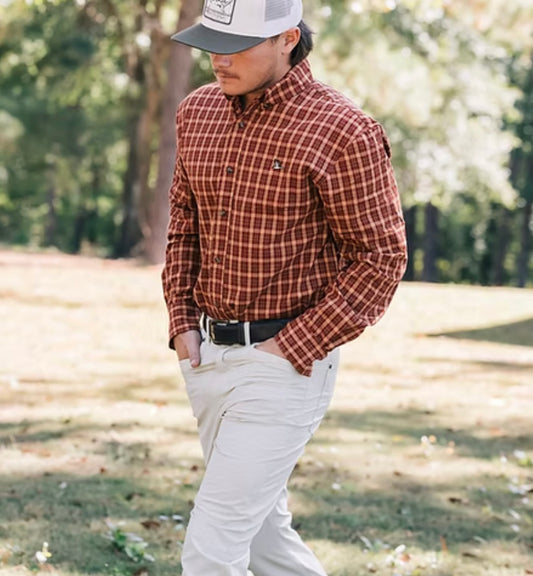 Men’s Khaki Flex Pants