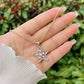 Sweet Cherry Sky - Beaded Necklace with Heart or Star Pendant with Pearls