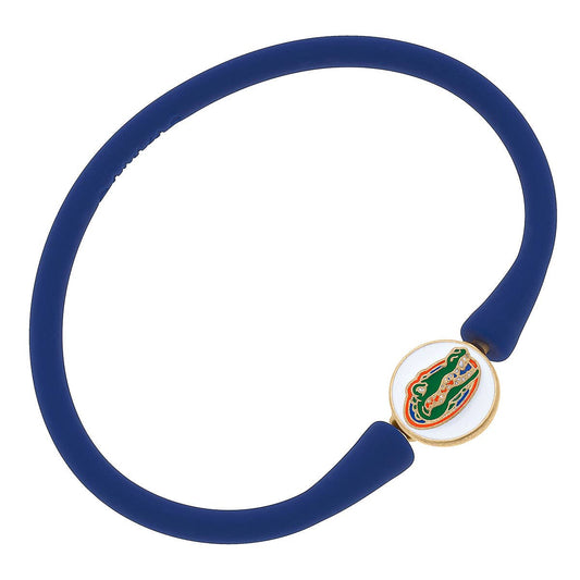 Canvas Style - Florida Gators Enamel Silicone Bali Bracelet
