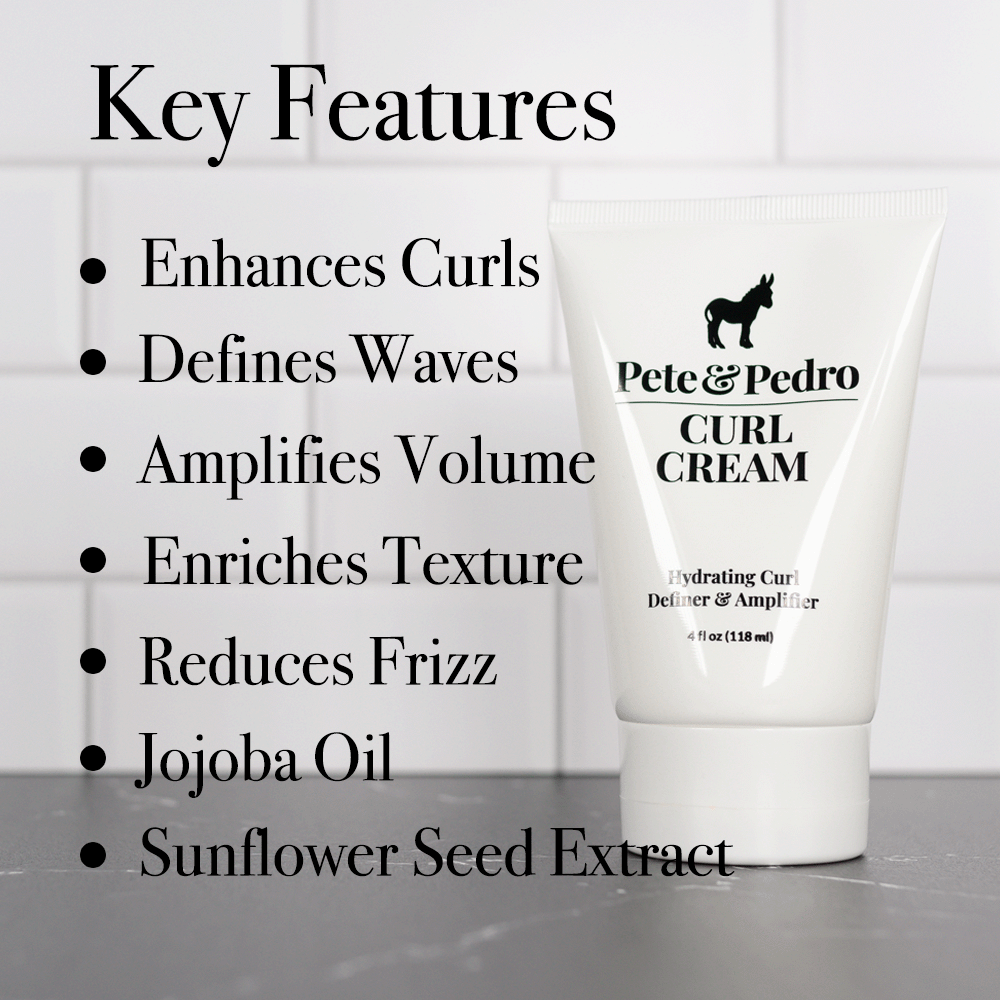 Pete & Pedro - CURL CREAM Curl Enhancer & Frizz Reducer