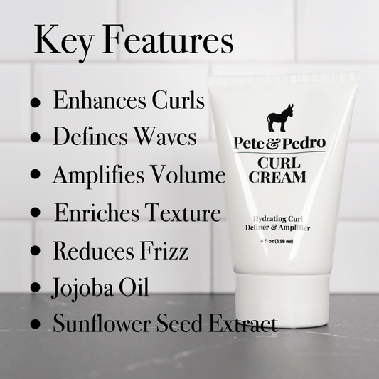 Pete & Pedro - CURL CREAM Curl Enhancer & Frizz Reducer