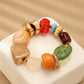 VINTAGE STATEMENT MIXED STONE BRACELET