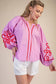 Detail Puff Sleeve Blouse
