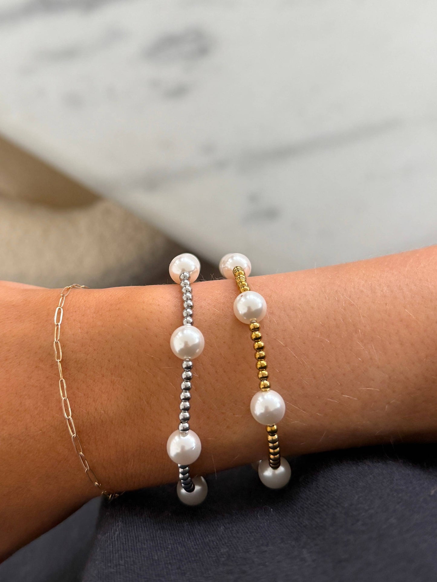 CHANSUTTPEARLS - PEARL BEADED BRACELETS