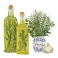 Single Flour Sack Towel- Herb & Oil