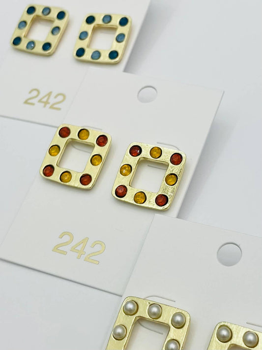 TWO FORTY TWO - CHIC - Little Lady (gold/amber/citrine)