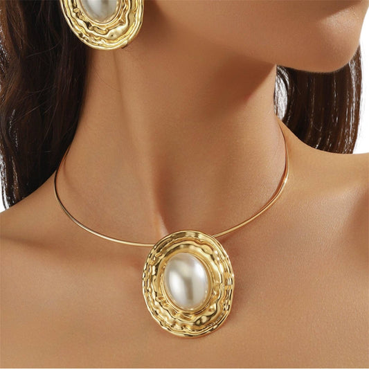 Pearl Statement Necklace