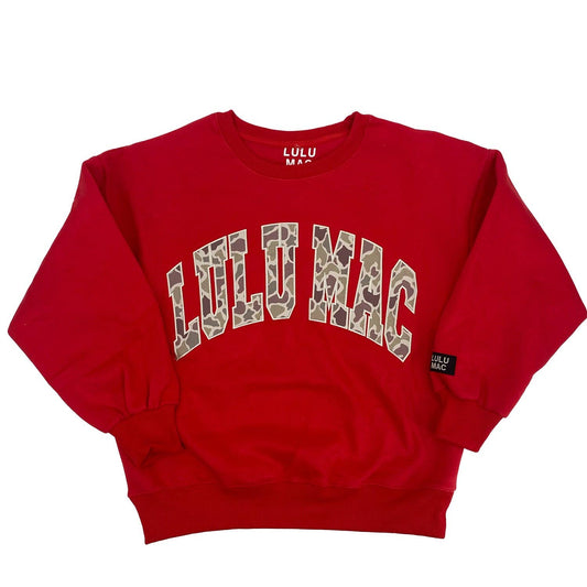 LULU MAC- CAMO-Red