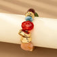 VINTAGE STATEMENT MIXED STONE BRACELET