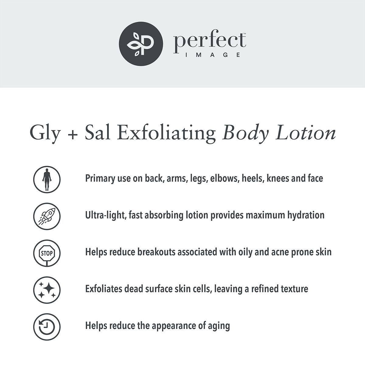 Perfect Image - Gly + Sal Exfoliating Body Lotion