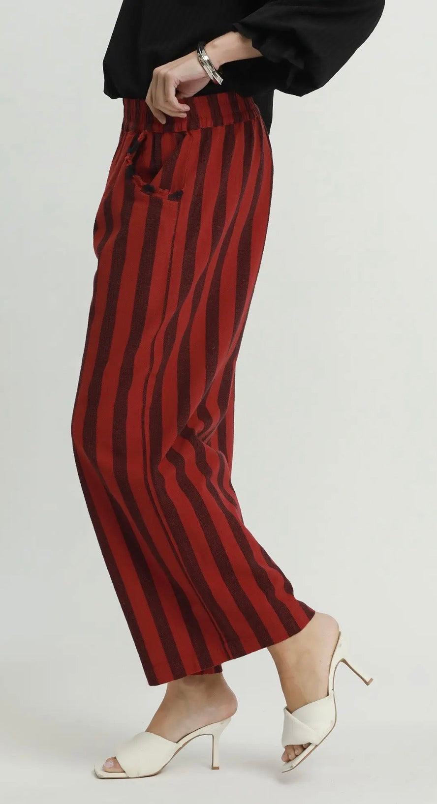 Red and Black Game-day Pants