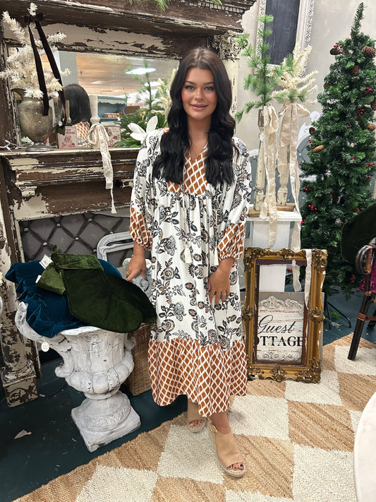 Autumn Breeze Maxi Dress