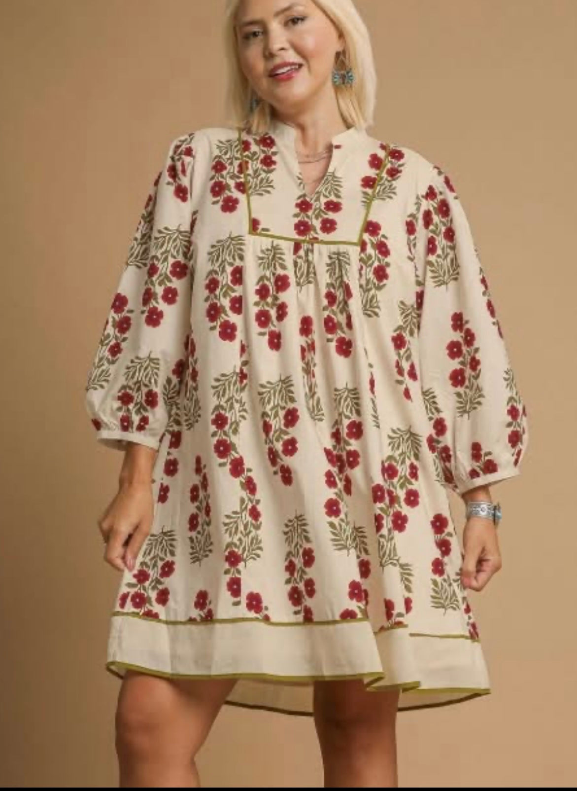 Holly dress in plus sizes