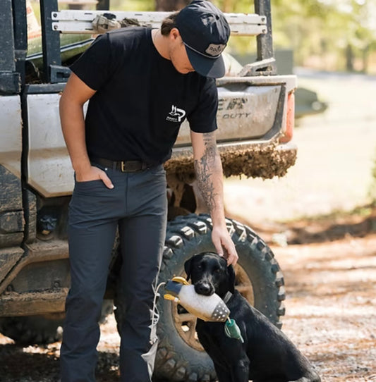 Men’s Charcoal Flex Pants