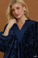 Blue Velvet Top