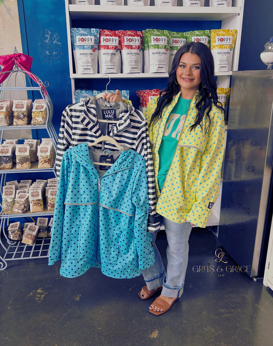 Yellow/Blue LuLu Mac Raincoat