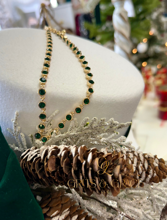 Green with envy necklace