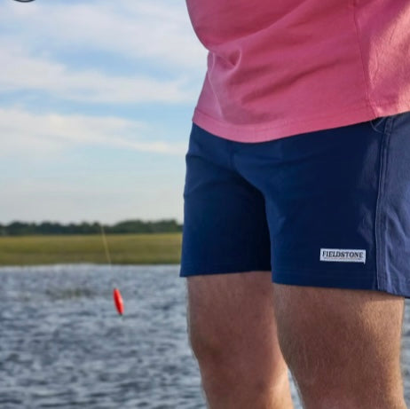 Fieldstone Men’s Boat Shorts, Navy