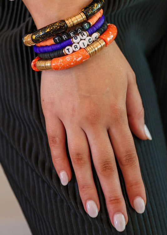 Trick or Treat bracelet set