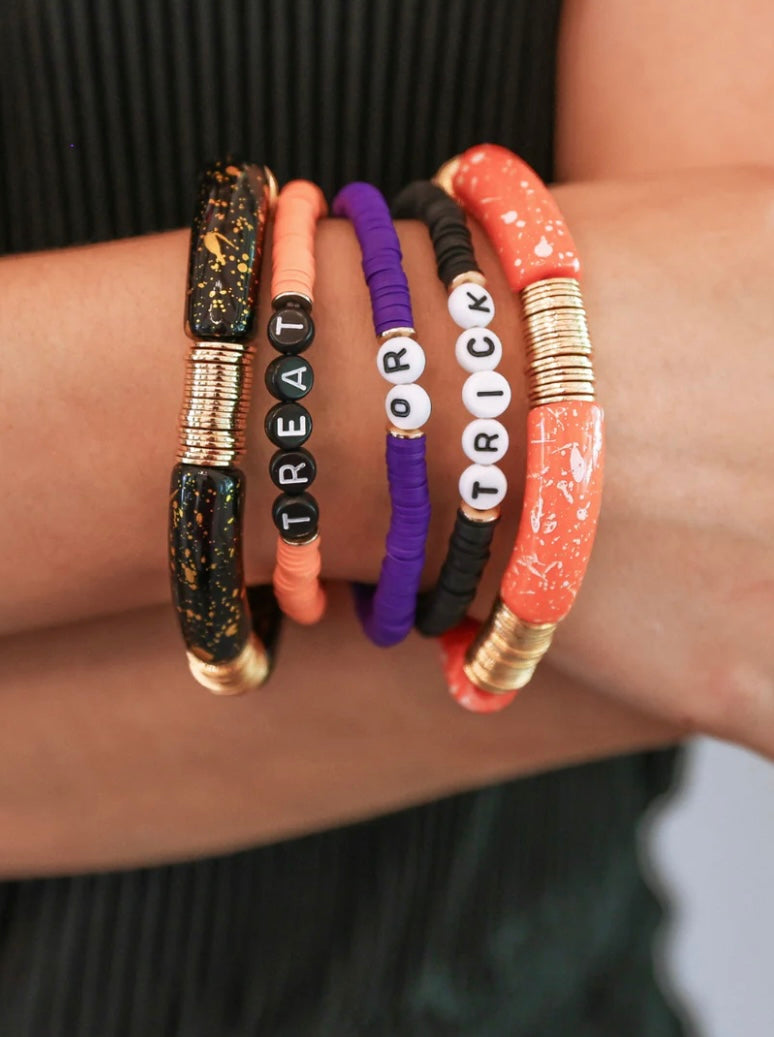 Trick or Treat bracelet set