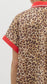 Red Leopard Print Shirt