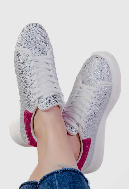 Watch me dazzle sneakers