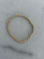 TWO TONED BEADED BRACELET
