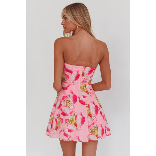 TROPICAL VIBES MINI DRESS