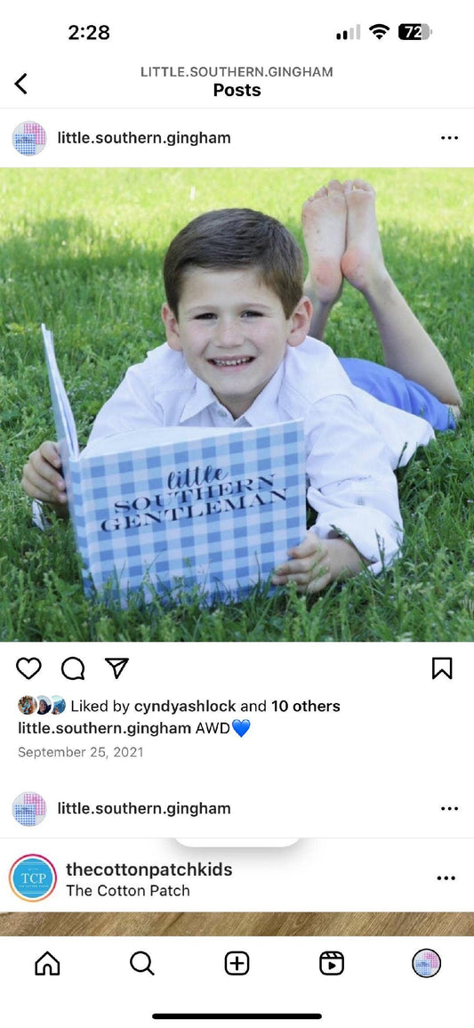 Little Southern Gingham - Little Southern Gentleman