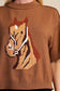 Western Horse Crew Neck Sweater