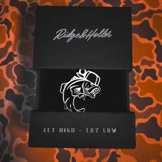 Ridge&Holler - Bass- Stainless Steel Necklace and Pendant