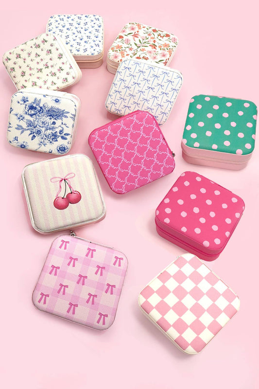 JEWELRY ORGANIZER TRAVEL BOX CASE