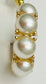 TWO FORTY TWO - CHIC - Pearl Hoop (gold)