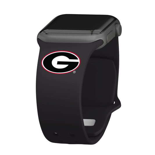 Georgia Bulldogs Apple Watch Band (Black)