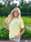 Demure Dogs, Spring Chinoiserie Blue & White Artisan Graphic Tee