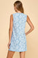 Lace Dress With Flower Buttons