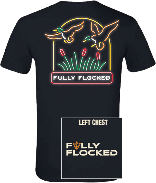 Fully Flocked - Neon Ducks Black