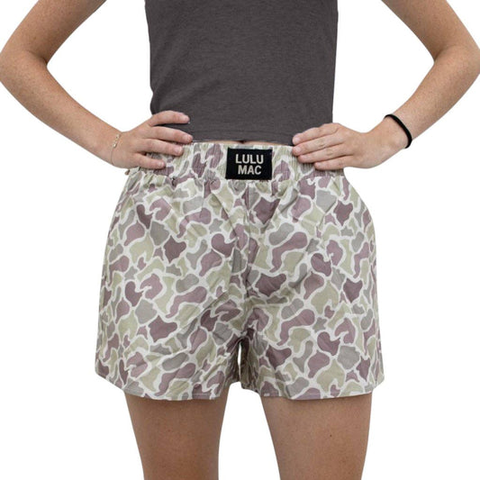 LULU MAC- LIGHT CAMO BOXER SHORTS