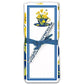 Flour Sack Towel & Magnetic Note Pad Set-Lemon Teacup