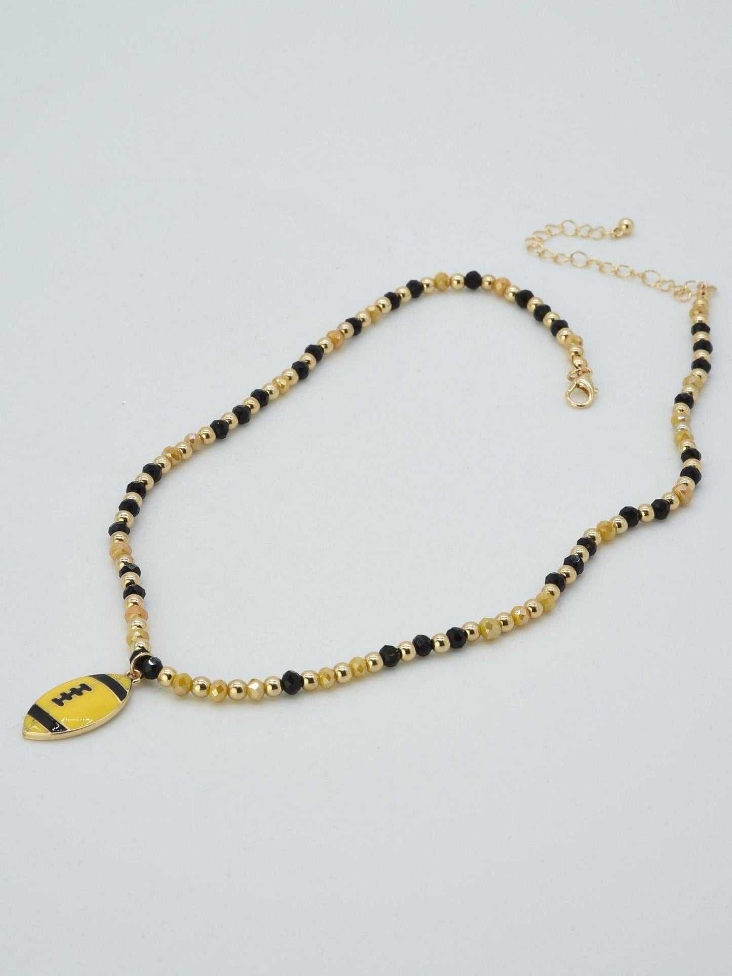 Football Pendant Necklace