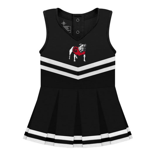 Georgia Bulldogs Cheer Dress Bodysuit