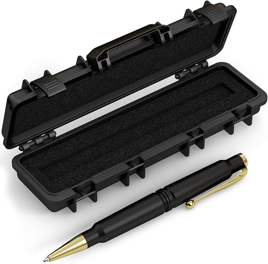Old Southern Brass - Real Refillable Twist Pen- Matte Black