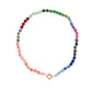Natural Stone Semi-Precious Glass Mixed Necklace