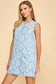 Lace Dress With Flower Buttons