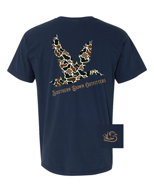 Southern Down Outfitters - Camo Mallard Youth Tee