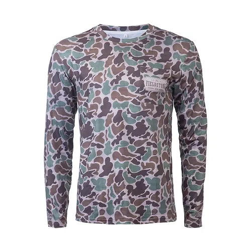 Corporate Dry-fit Pocketed L/S Camo Tee