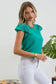 TULIP SLEEVE BACK BUTTON BLOUSE